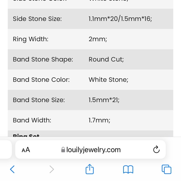 Louily ring set - Picture 5 of 6